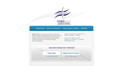 Desktop Screenshot of cobis.com.co