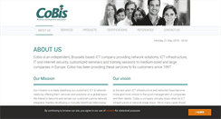 Desktop Screenshot of cobis.com