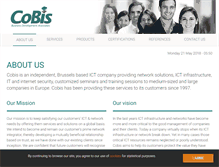 Tablet Screenshot of cobis.com